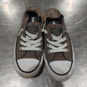 Converse All Star Shoes Size 6.5 Brown/White Good Condition